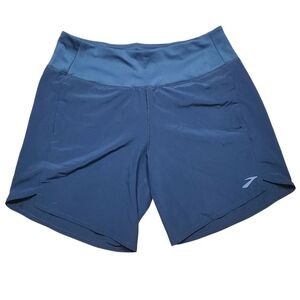 Brooks Chaser 7” Running Shorts Navy Blue Women’s Size Small Activewear